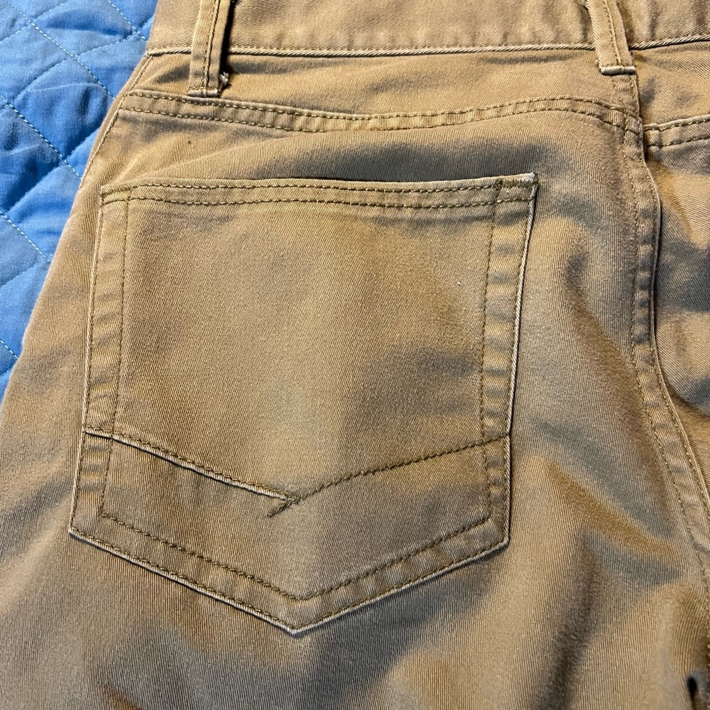 Tan van pants